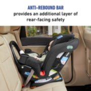 anti rebound bar provides rear-facing safety for extend 2 fit image number 3