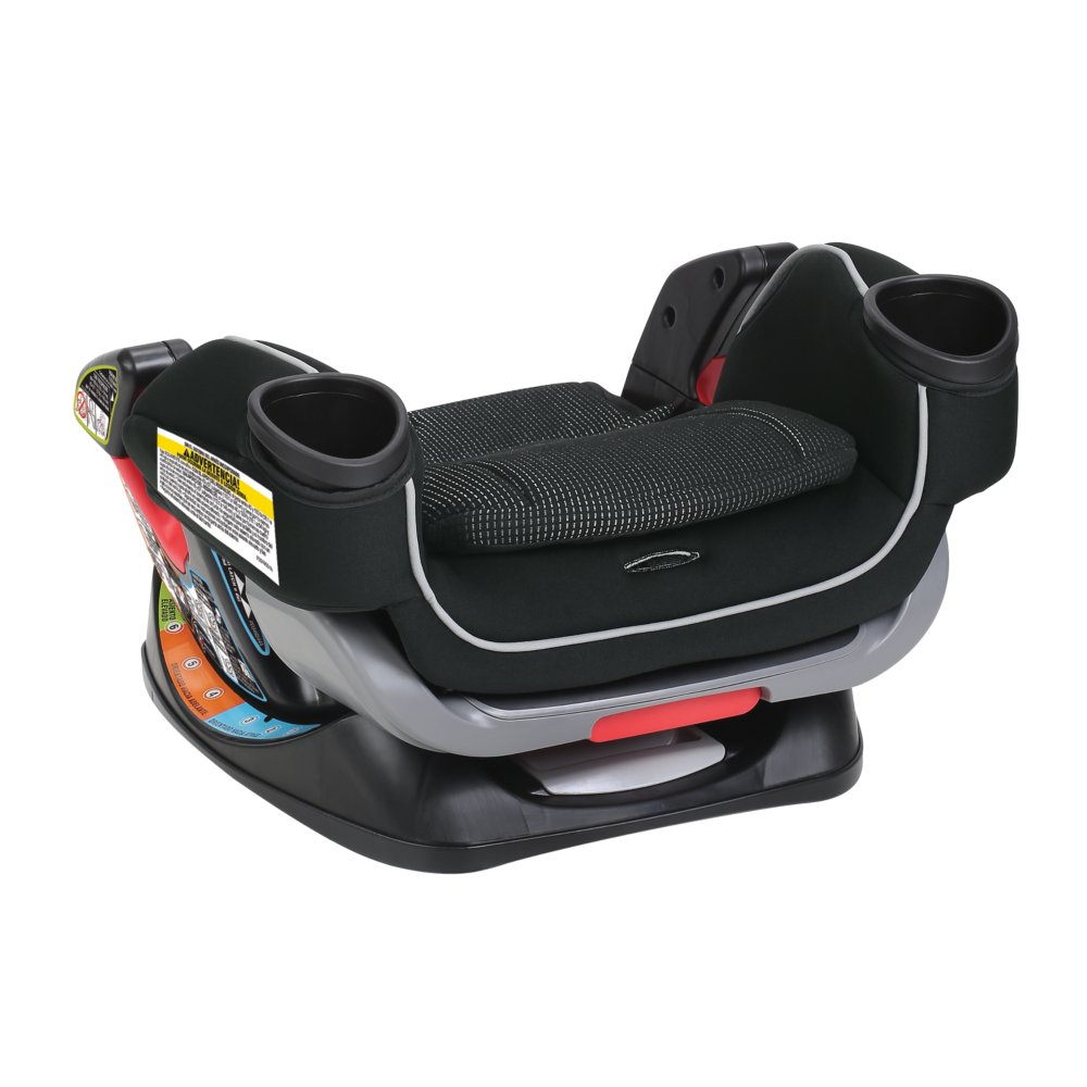Graco Baby 4Ever Extend2Fit All-in-1 Convertible Car Seat Infant Booster Seaton 
