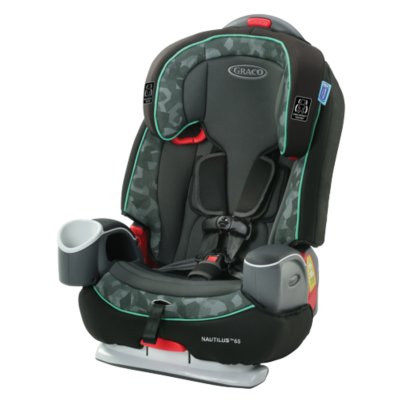 Nautilus 65 3 in 1 car seat in harness booster mode