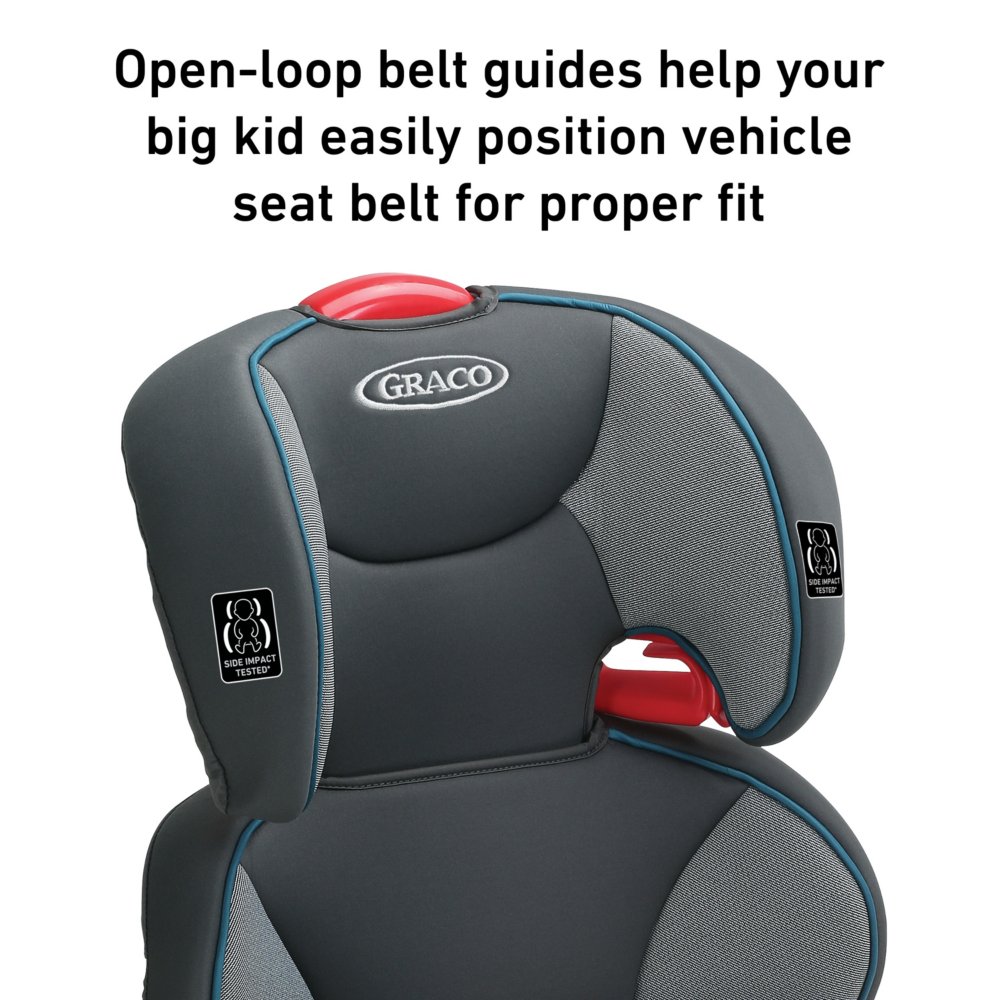 Graco turbobooster lx backless booster seat with 2024 affix latch