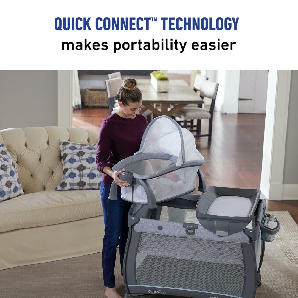 Graco pack n play playard outlet quick connect portable napper