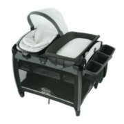 Rock and grow playard with bassinet and changing table image number 1