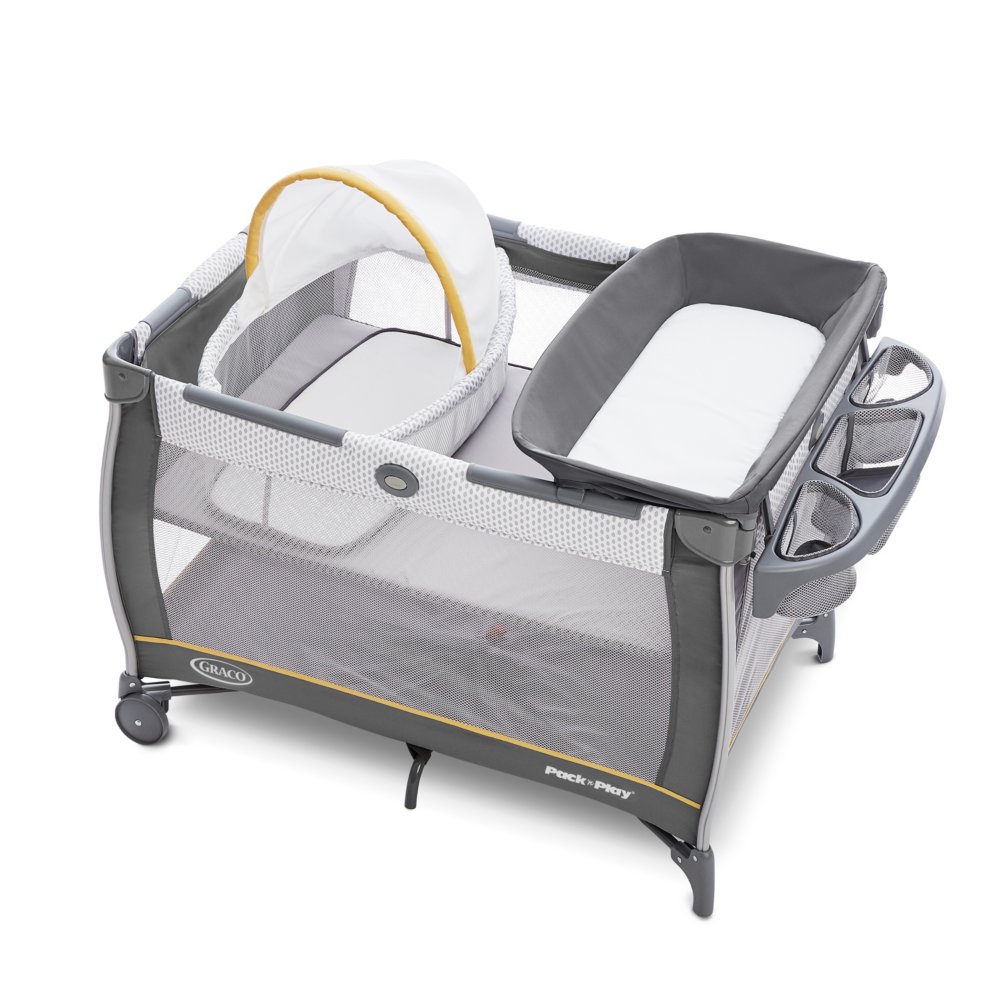 Graco travel cot pack cheap and play