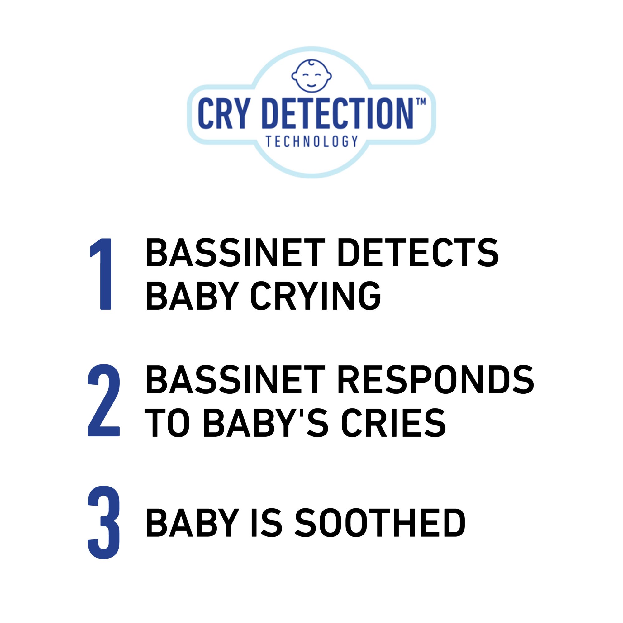 Graco sense2snooze bassinet with cry store detection technology