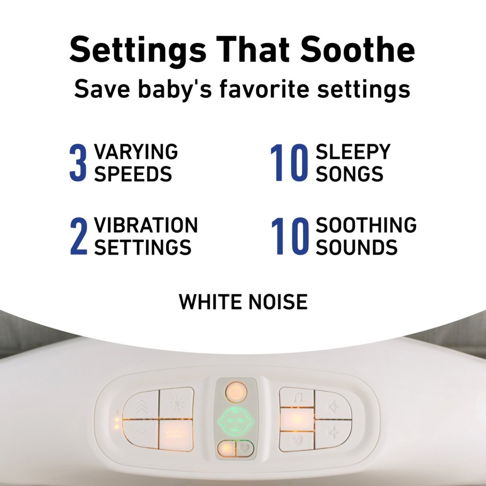 Graco sense2snooze bassinet with cry sale detection