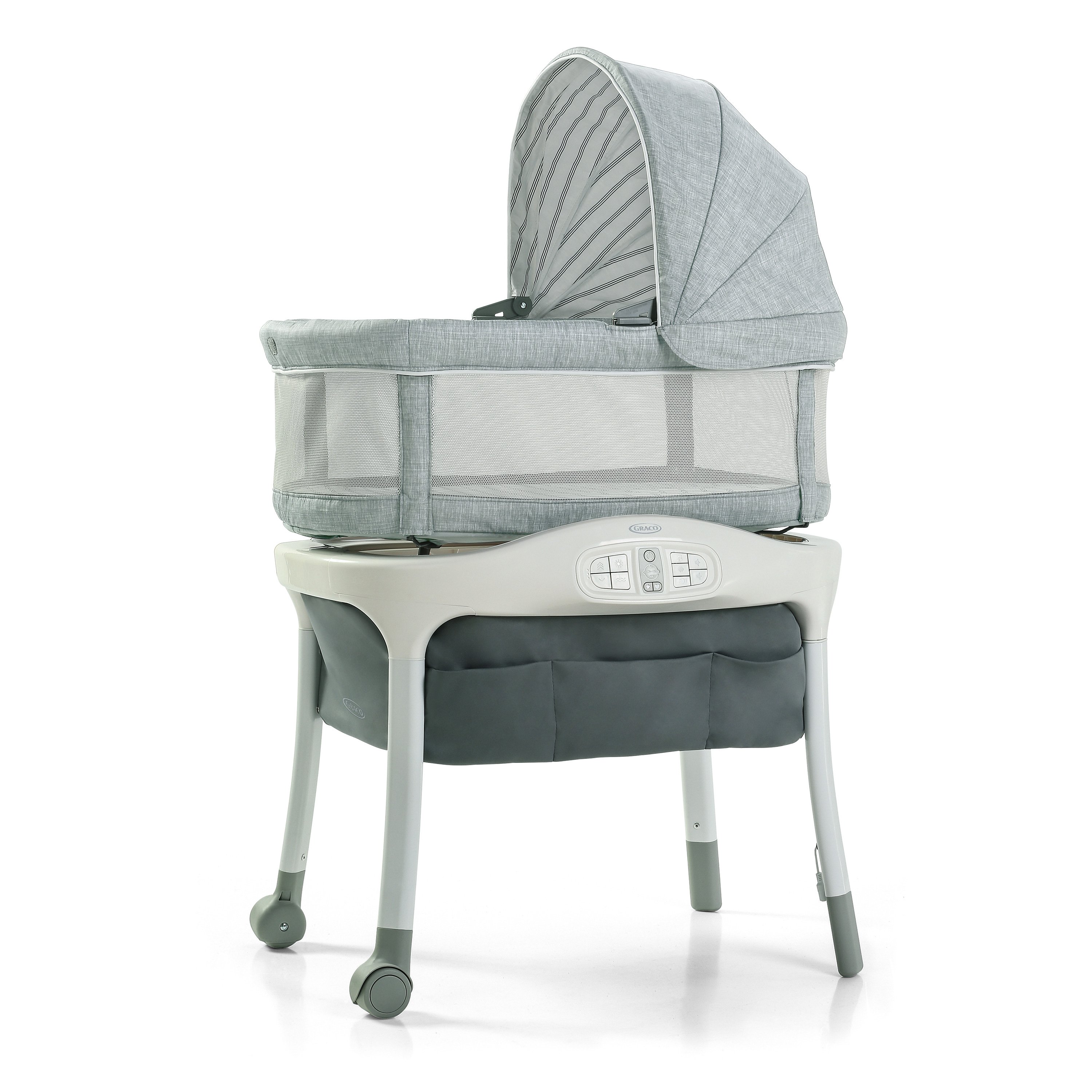 Graco Ellison Sense2Snooze Bassinet with Cry Detection Technology