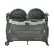 pack n play play yard with twins bassinet image number 2