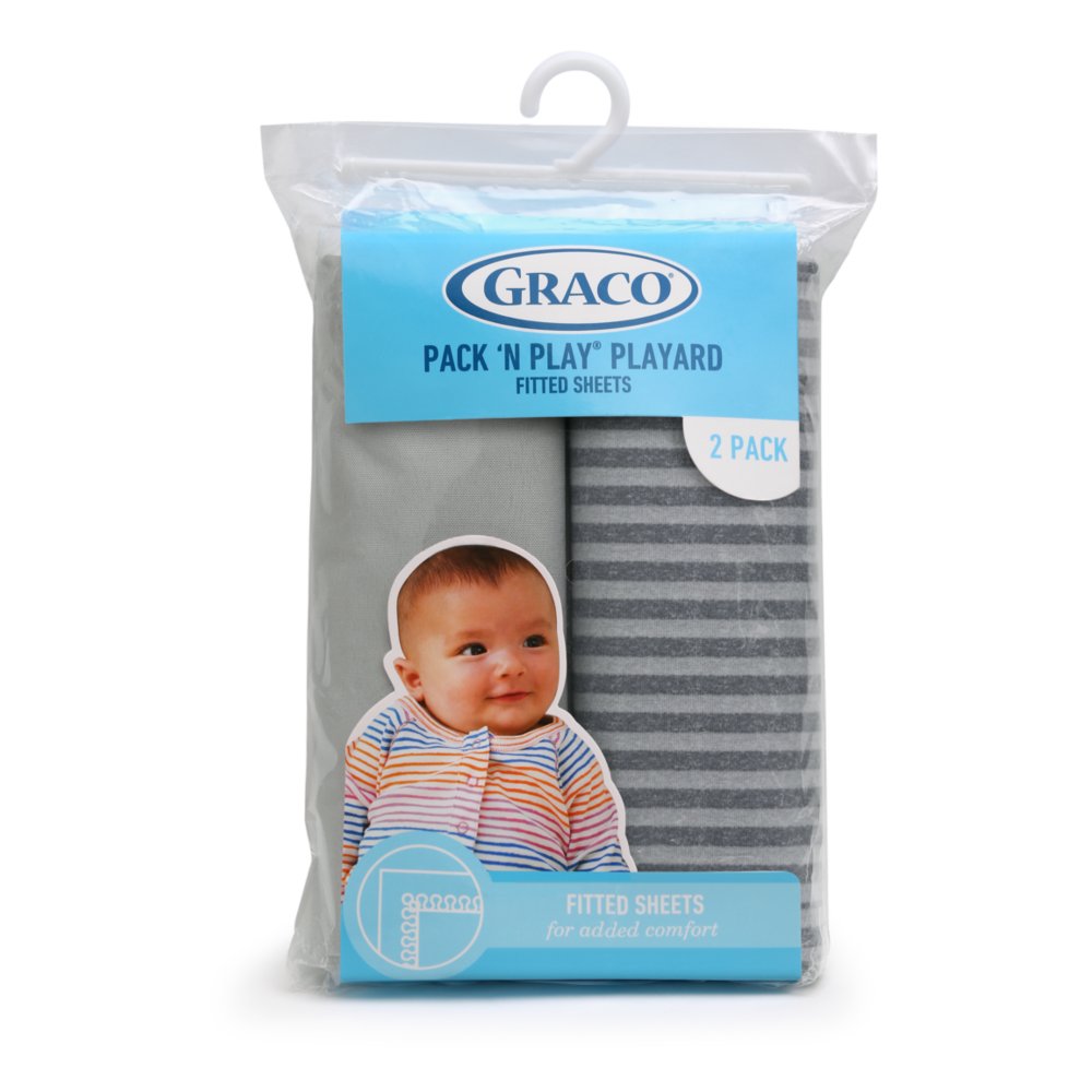 Graco pack and play sheet sales size