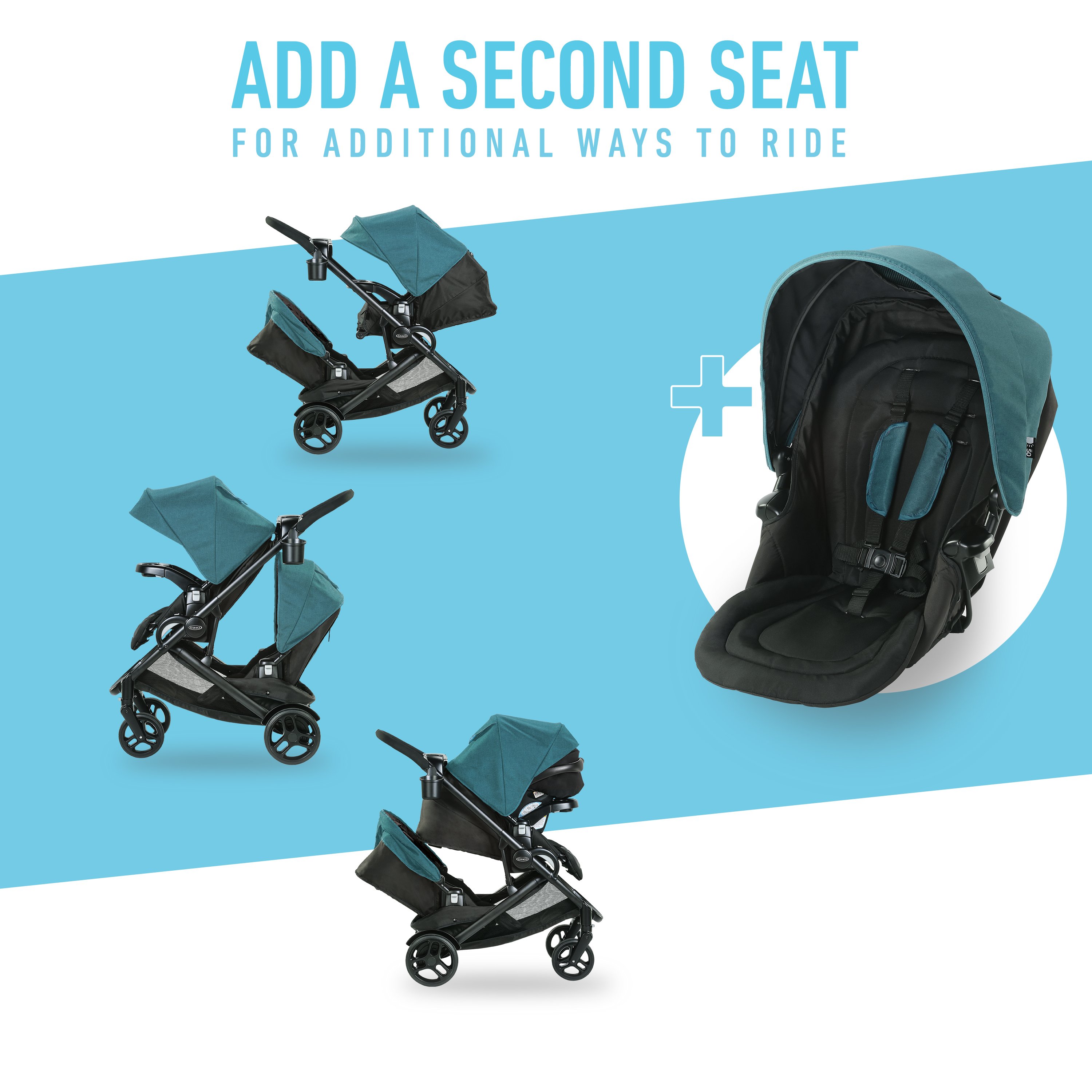 Graco Modes2Grow™ Second Seat | Graco Baby
