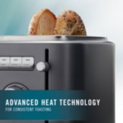 Calphalon toaster with advanced heat technology for consistent toasting image number 1