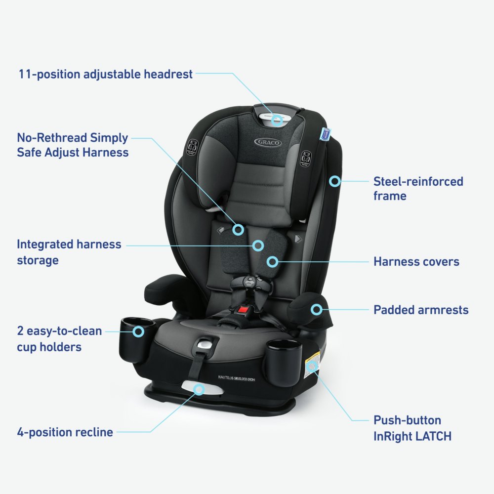 Graco nautilus height hot sale and weight limits