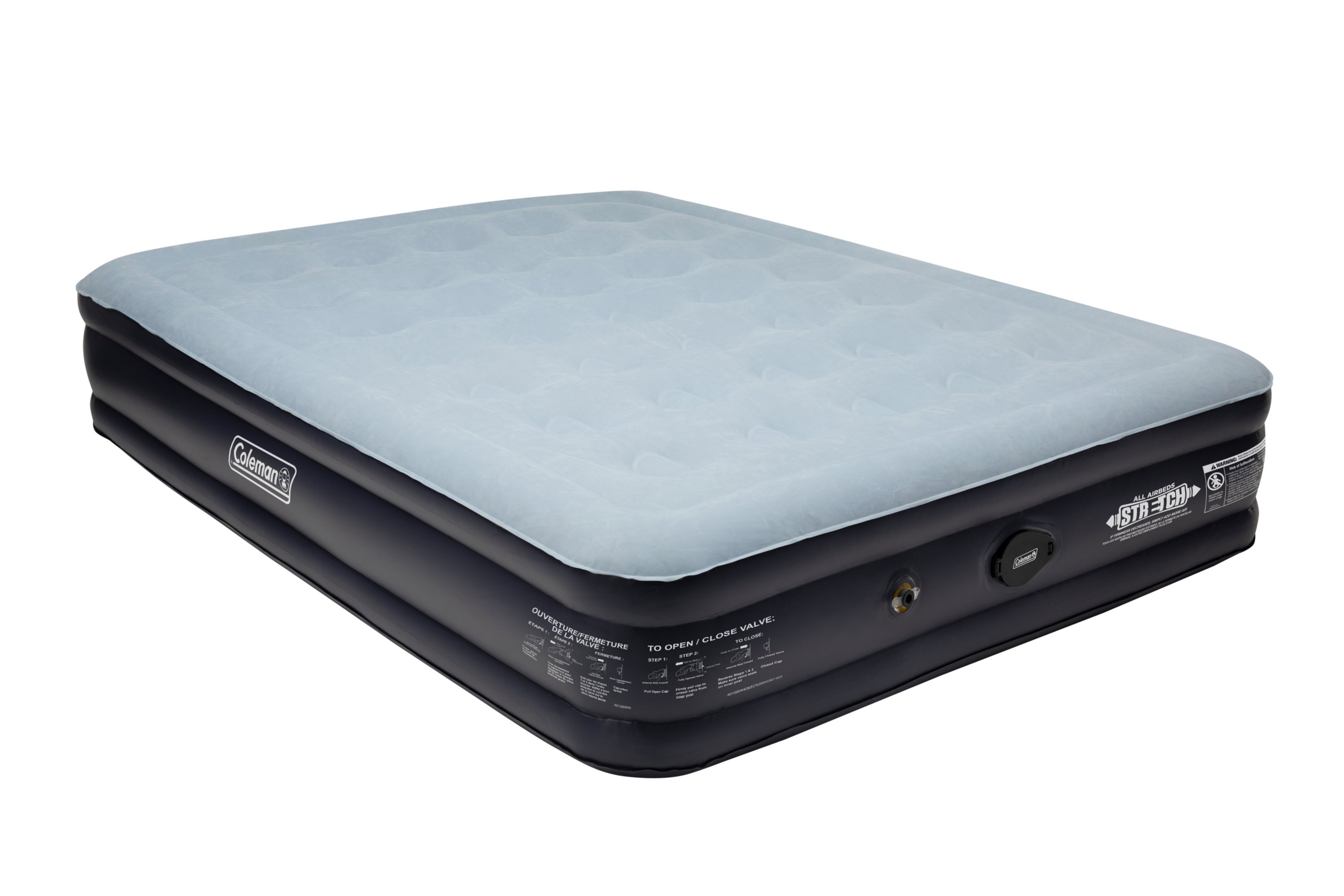 Coleman SupportRest Double High Rechargeable Air Bed Queen