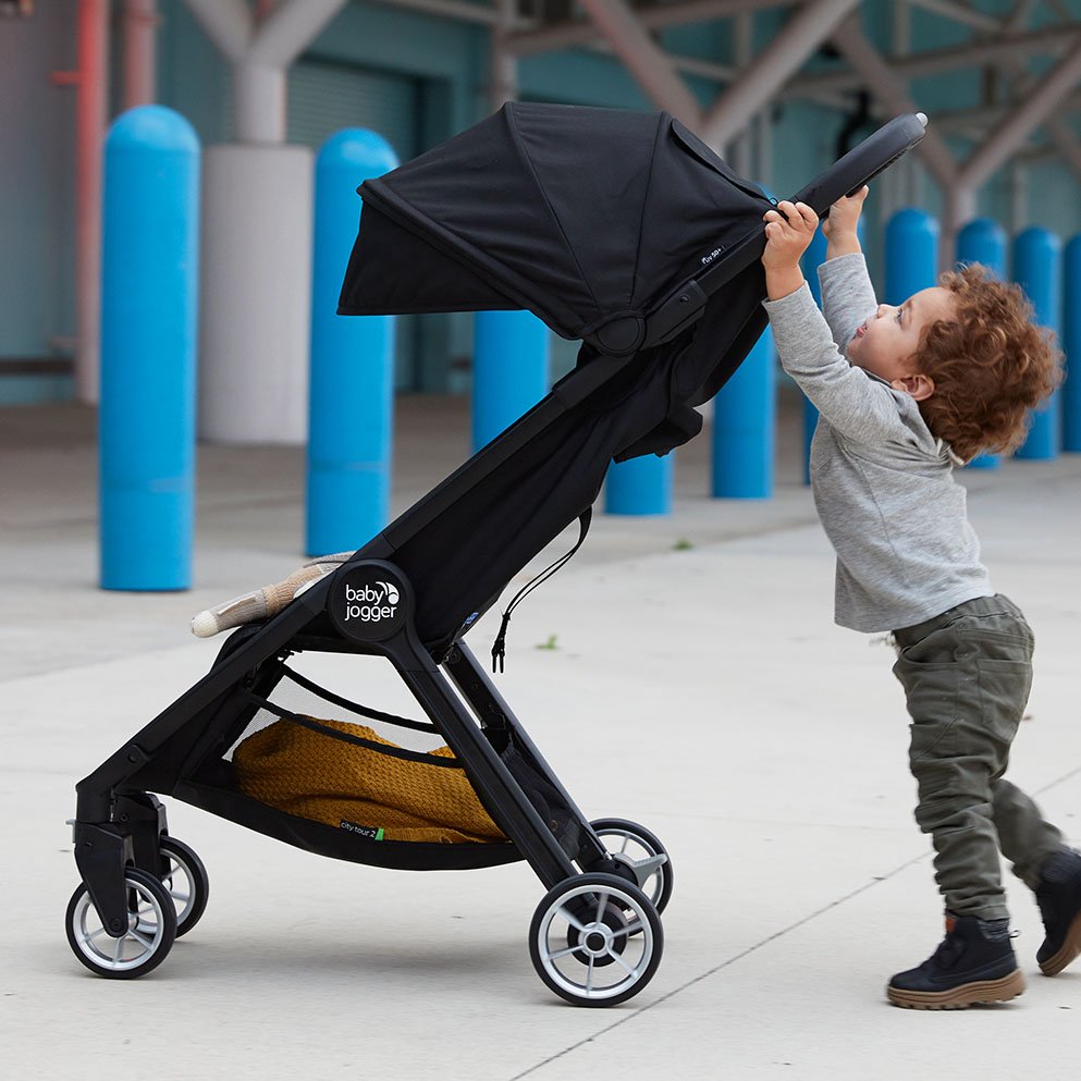 Baby Jogger Passeggino City Tour, Ginepro - Leggero e compatto. Va