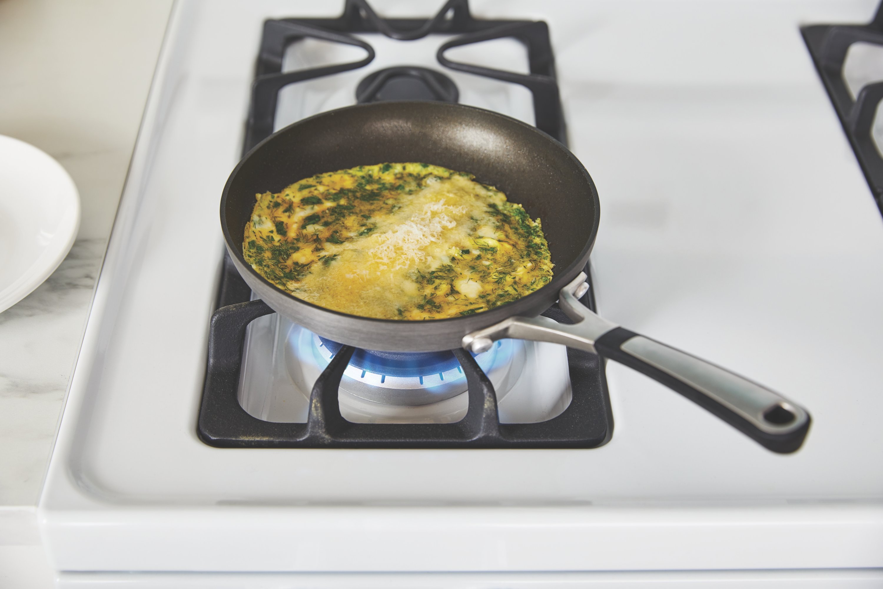 Kitchen, Simply Calphalon Skillet Omelet Frying Pan 12 Aluminum Nonstick  Gray Du