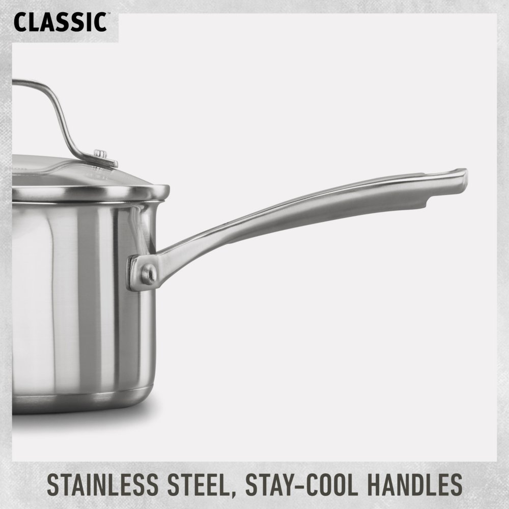 Calphalon Classic Stainless Steel 10 Piece Cookware Set & Reviews