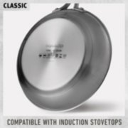 classic stainless steel cookware compatible with induction stovetops image number 6