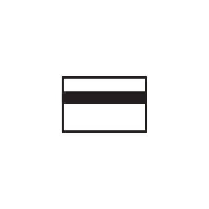 rectangle with black line