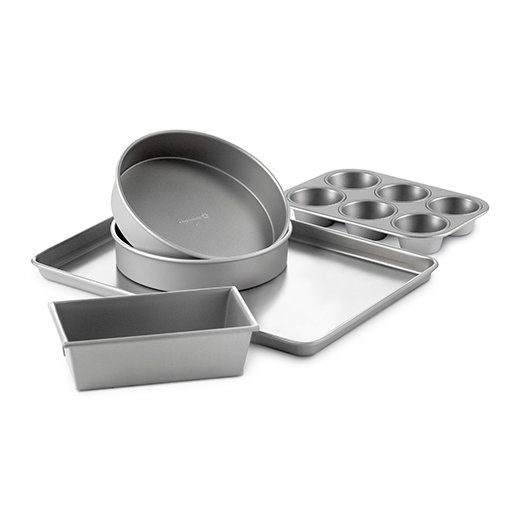 Calphalon Nonstick Bakeware Cookie Sheet and Cooling Rack Set, 4 Piece 