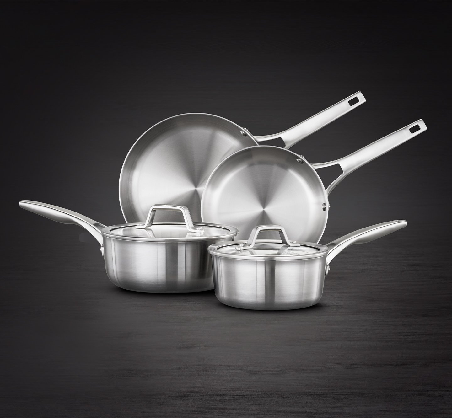 Ninja EverClad™ Commercial-Grade Stainless Steel Cookware 12-Piece Set  Stainless Steel - Ninja