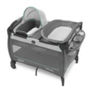 Baby bassinet 2025 and playpen