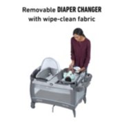 portable bassinet playard and diaper changer image number 3