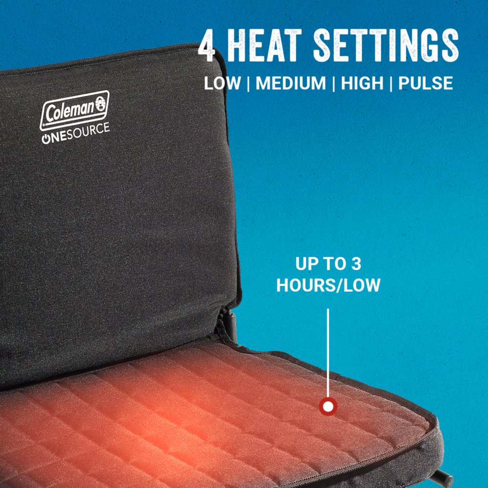 Battery Powered Heated Bleacher Seat Cushion