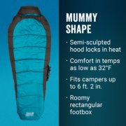 mummy shape sleeping bag image number 4