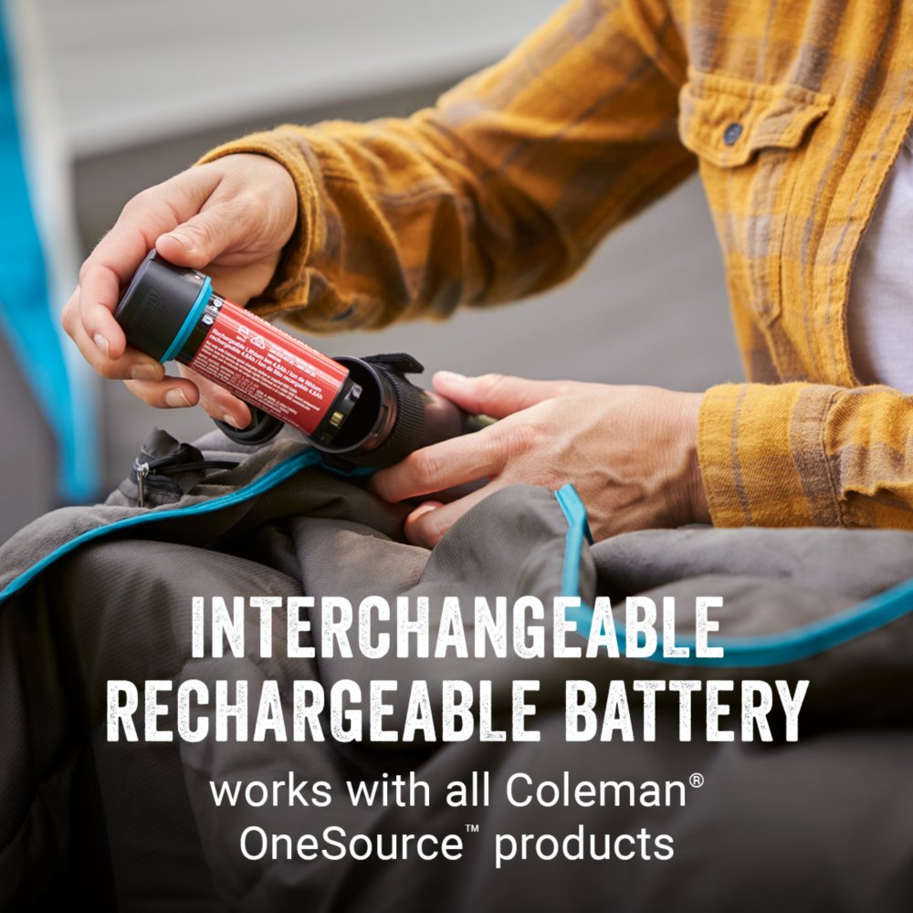 OneSource™ Blanket with Heated Hand Pouch u0026 Rechargeable Battery | Coleman