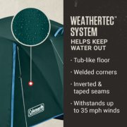 weathertec system helps keep water out with a tub-like floor, welded corners, inverted and taped seams and withstands up to 35 mph winds image number 4