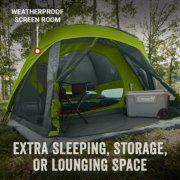 skydome tent with weatherproof screen room for extra space image number 3