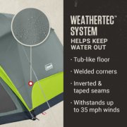 sky dome tent's weather tech system helps keep water out image number 4
