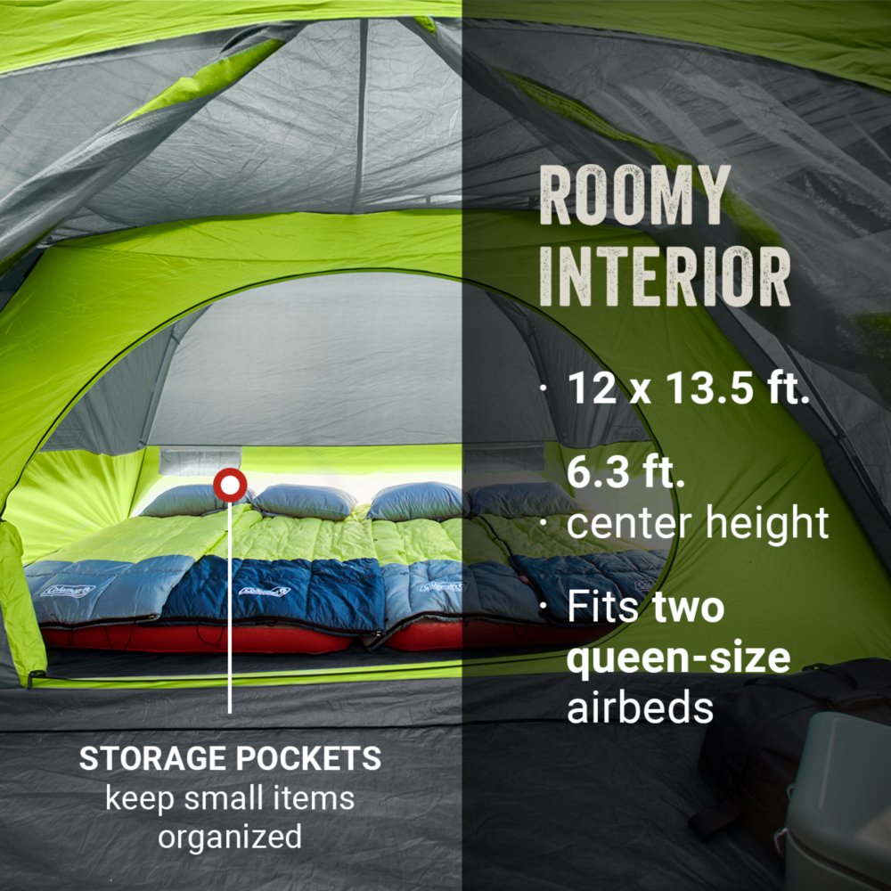 Coleman 8-person Skydome Tent with Screen Room