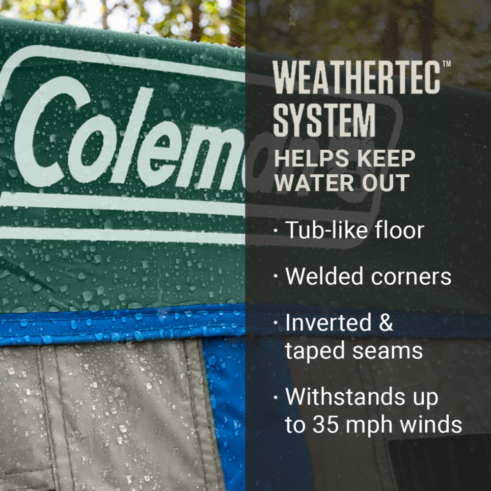 Coleman weathertec sale