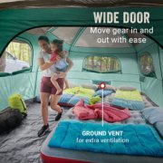 Skylodge™ 12-Person Camping Tent With Screen Room, Evergreen image number 4