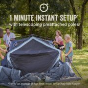 Skylodge™ 10-Person Instant Camping Tent With Screen Room, Blue Nights image number 1