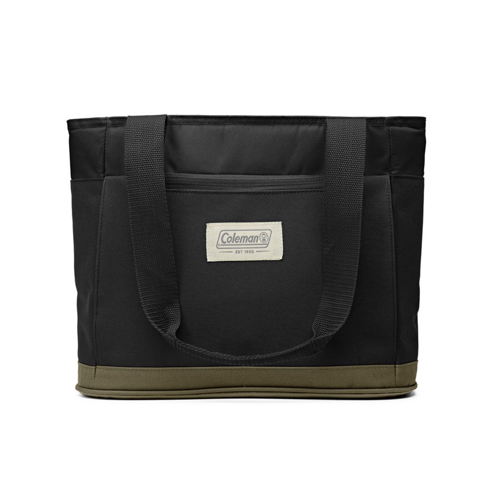 Insulated Thermal Koozie™ Cooler Bag Cool Storage Chilled Ladies Handbag Black 