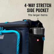 4 way stretch side pocket fits larger items image number 6