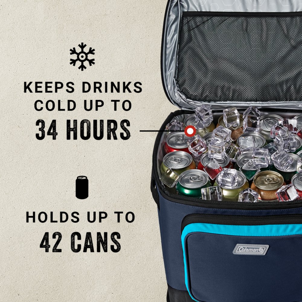 Adventuridge 42 can rolling hot sale cooler