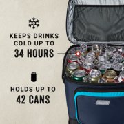 soft cooler keeps drinks cold up to 34 hours and holds up to 42 cans image number 5