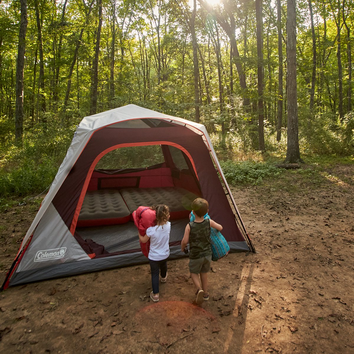 Coleman Skylodge 10-Person Instant Camping Tent w/Screen Room - Blue Nights  [2149570]