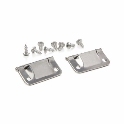 Replacement Hinges, 2-Pack, Stainless Steel