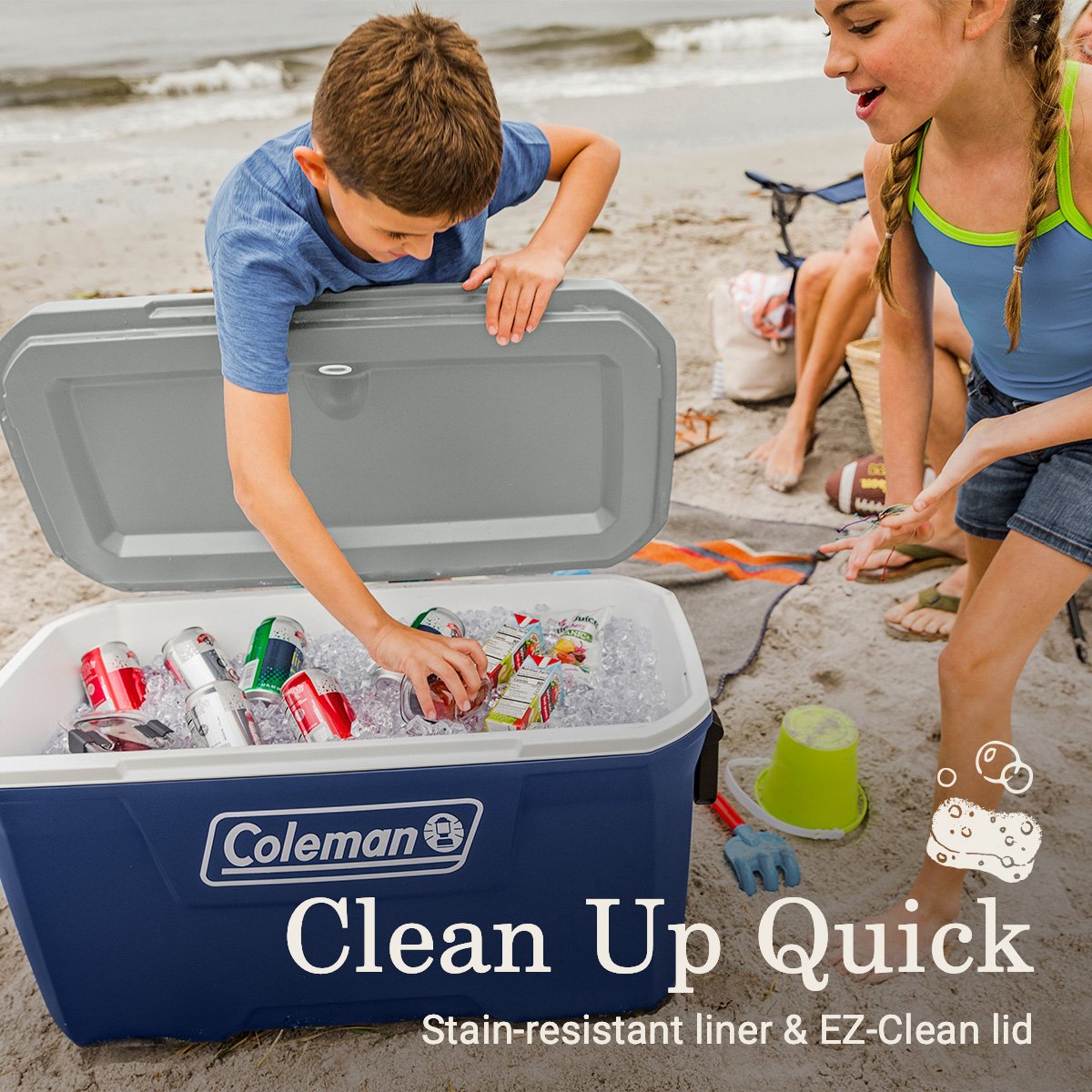 316 Series 70 Quart Hard Cooler Coleman