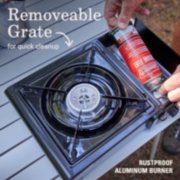 removable grate rustproof aluminum burner image number 3