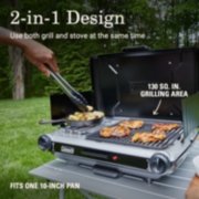 two in one design for grill and stove at same time image number 2