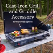 cast iron grill and griddle accessory image number 2