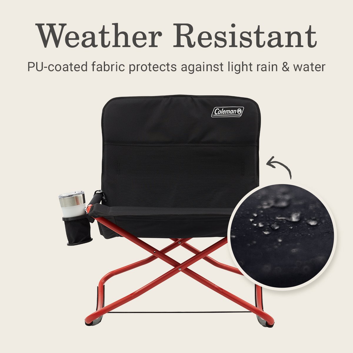 Coleman camping stool hot sale