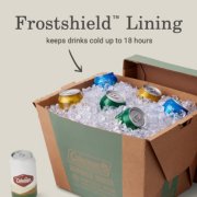 green coat lining keeps drinks cold up to 18 hours image number 3
