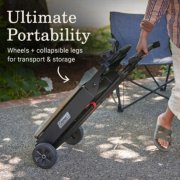 ultimate portability wheels and collapsible legs image number 1
