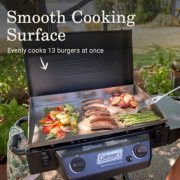 smooth cooking surface even cooks 13 burgers at once image number 2