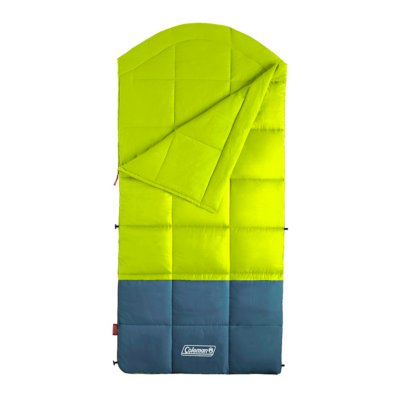 Coleman Granite Peak 10 °C Sleeping Bag with Compression Sack, Insulated &  Fleece Lined